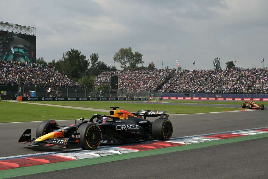 Verstappen, en México