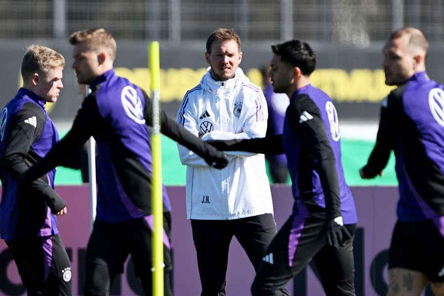Bei Sonnenschein stand das erste Training an.