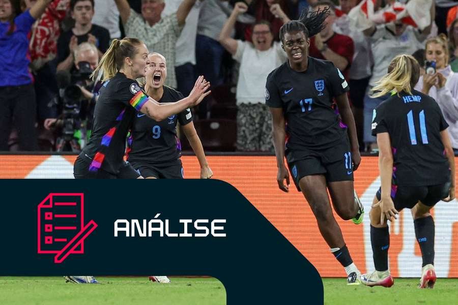 Michelle Agyemang marcou o golo decisivo durante a meia-final do Europeu contra a Itália