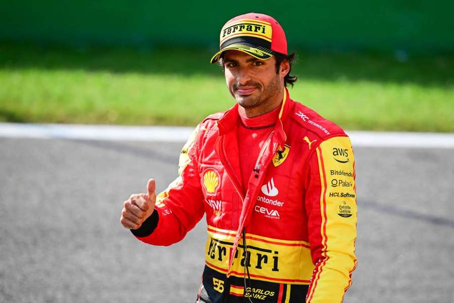 Sainz ha disfrutado de un sábado mágico en Monza, la casa de Ferrari.