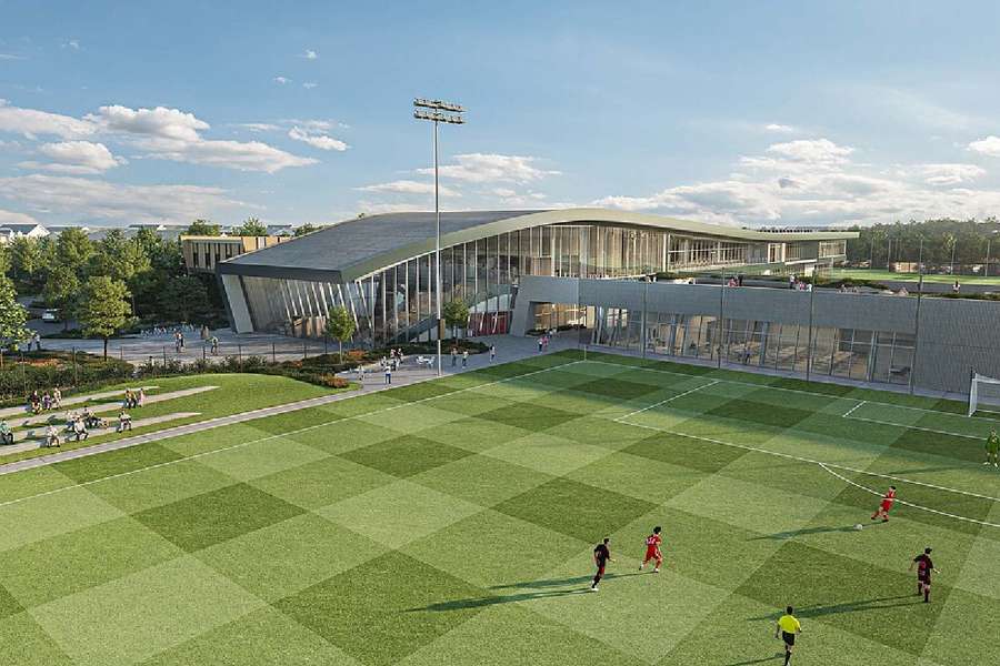 Proyecto del Centro de Entrenamiento Columbia Park, el lugar sigue en obras