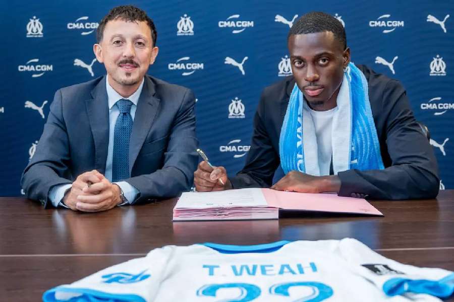 Pablo Longoria i Timothy Weah