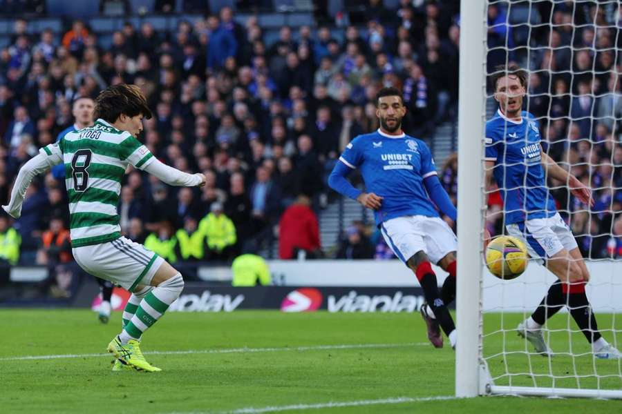 Furuhashi the hero again as Celtic beat Rangers 2-1 to win League Cup