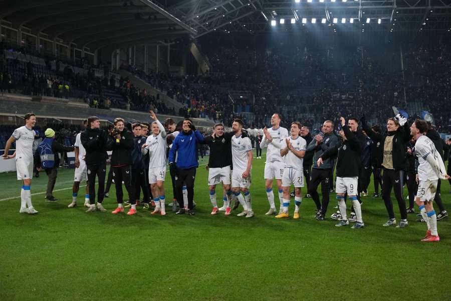 Club Brugge are into the last 16 of the UEFA Champions League after ousting Atalanta