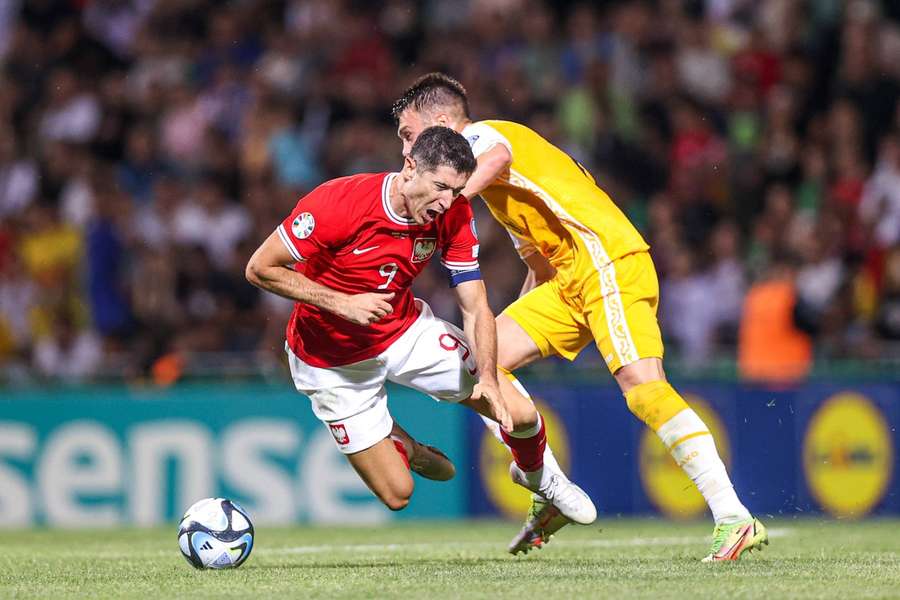 Lewandowski recebeu críticas dos adeptos polacos