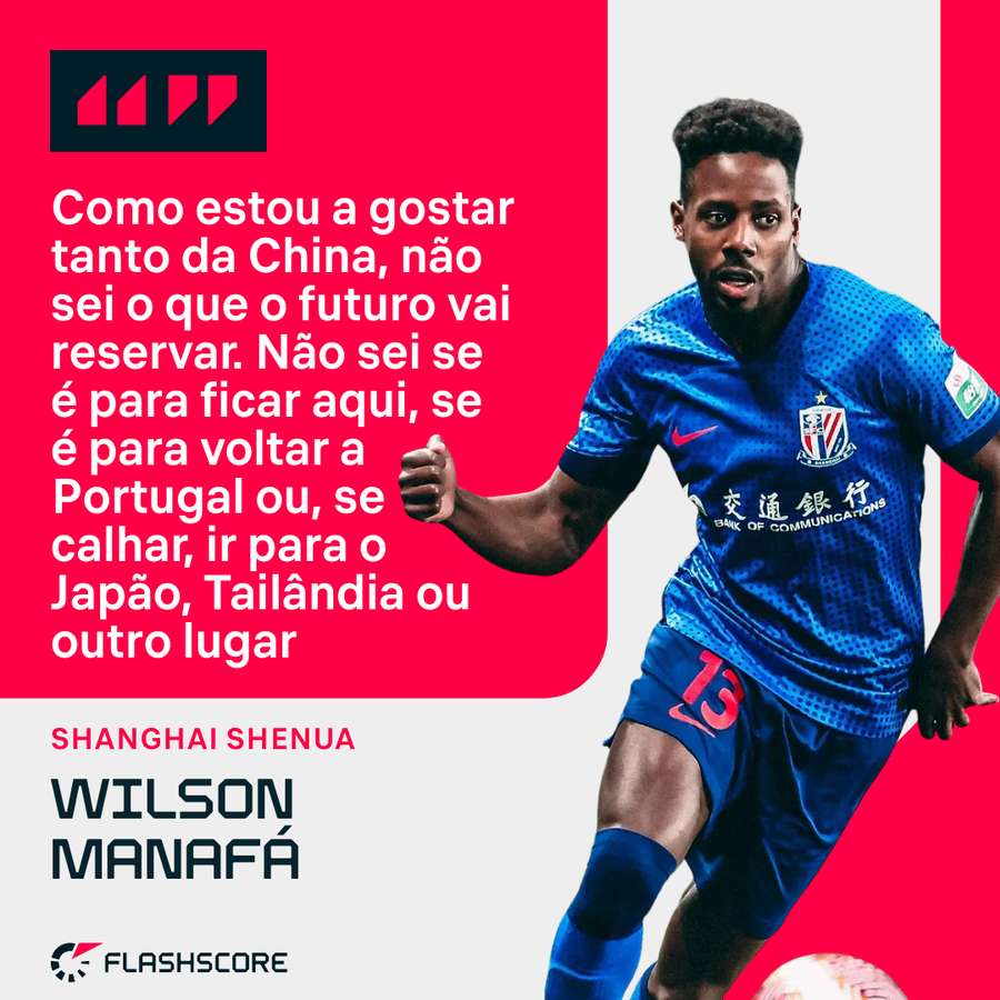 Wilson Manafá falou sobre o futuro Wilson Manafá falou sobre o futuro