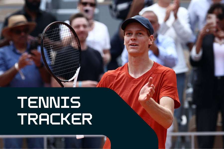 Jannik Sinner is into the semi-finals and will be the new number one