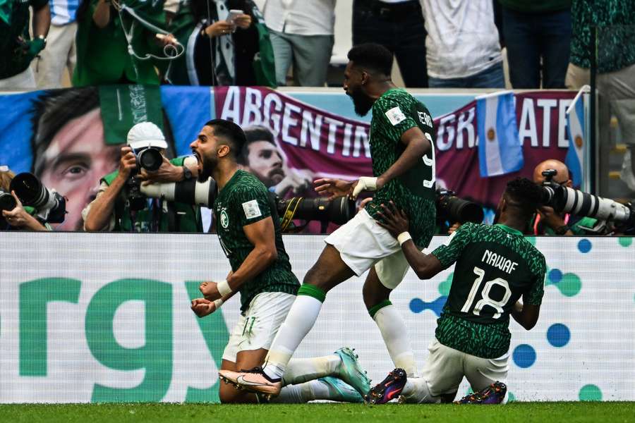 Arábia Saudita surpreendeu a Argentina no Mundial-2022