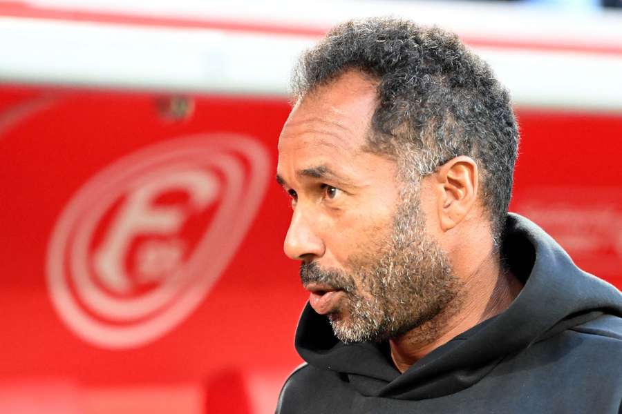 Daniel Thioune trifft mit Fortuna Düsseldorf im DFB Pokal auf den SC Freiburg.
