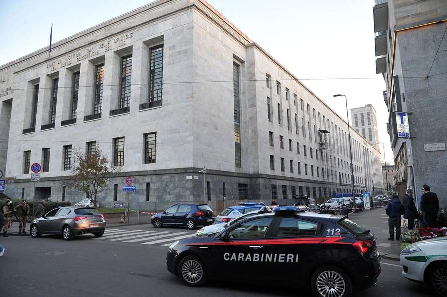 Il palazzo di giustizia di Milano