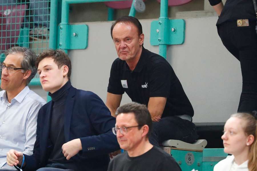 Carl Steiner bei einem Heimspiel in der Oberfrankenhalle in Bayreuth