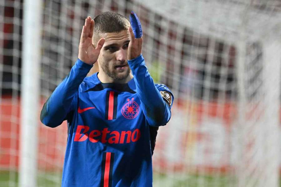 Daniel Bîrligea a semnat o dublă pentru FCSB în duelul cu Sepsi