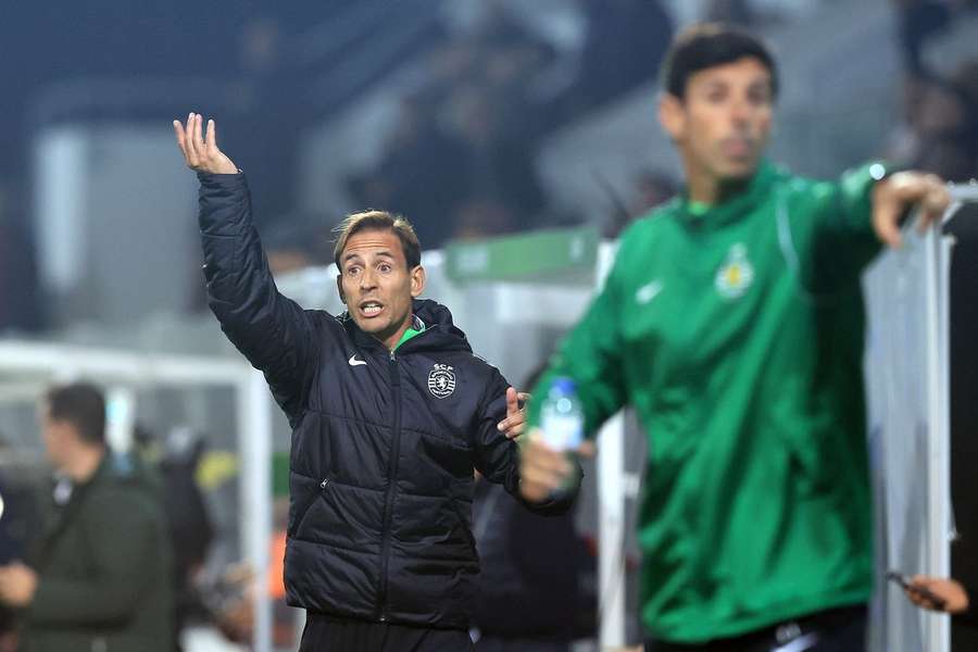 João Pereira, treinador do Sporting