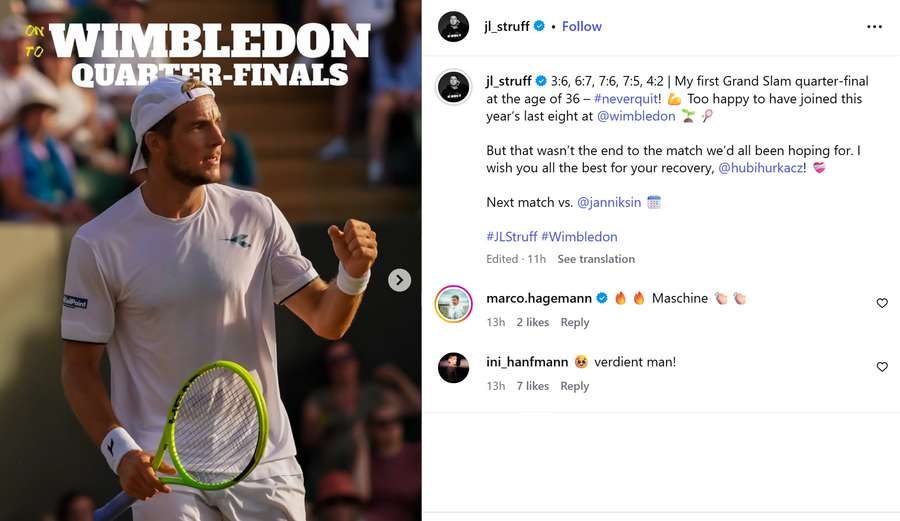 Struff ist heiß auf das Viertelfinale Struff ist heiß auf das Viertelfinale