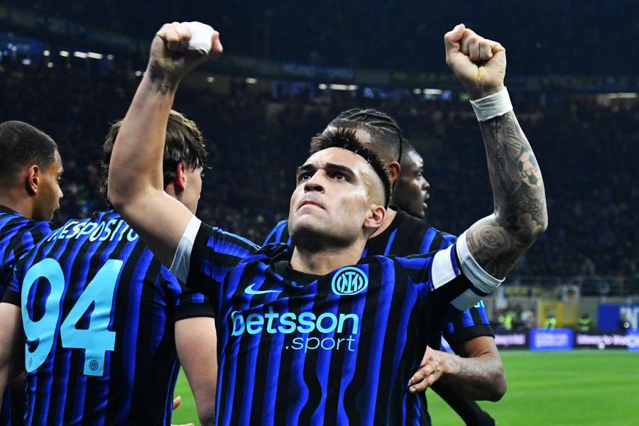 Lautaro Martínez quiere celebrar más goles con el Inter