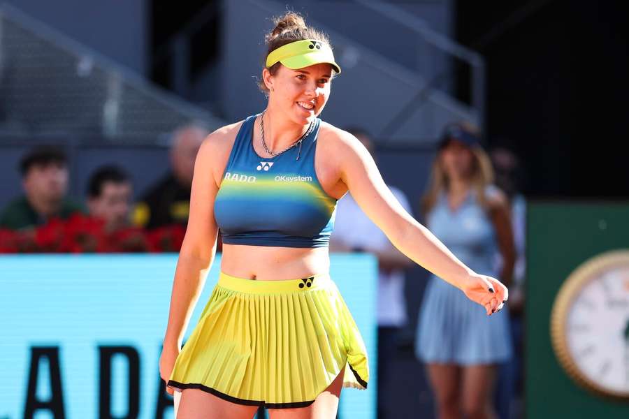 Linda Nosková v zápase proti Coco Gauffové.