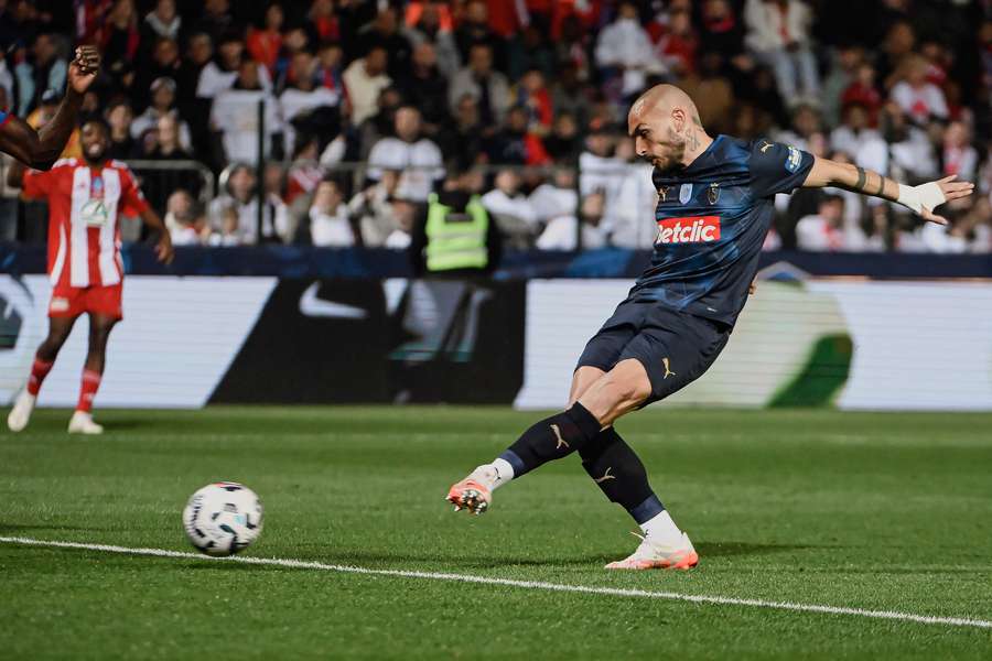Teddy Teuma fez o seu último golo pelo Reims em Cannes