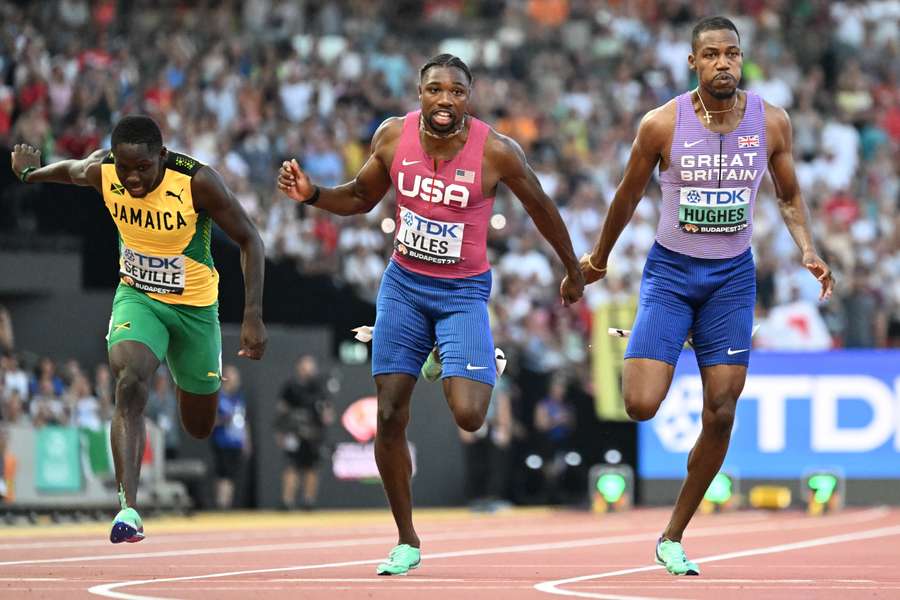 Noah Lyles de justesse