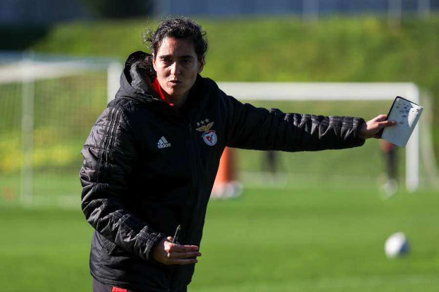 Filipa Patão, treinadora do Benfica
