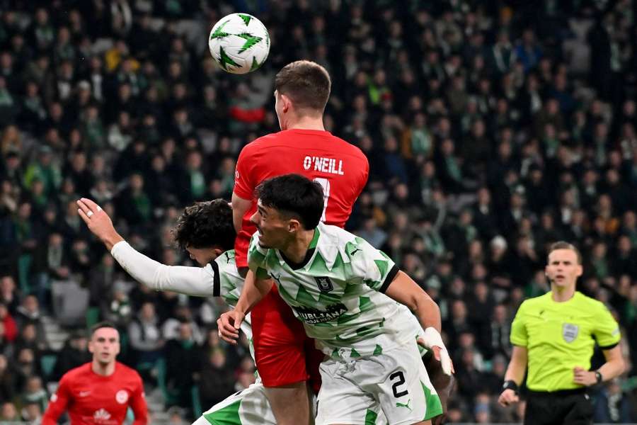 Single goal enough as Ljubljana down Larne in Conference League