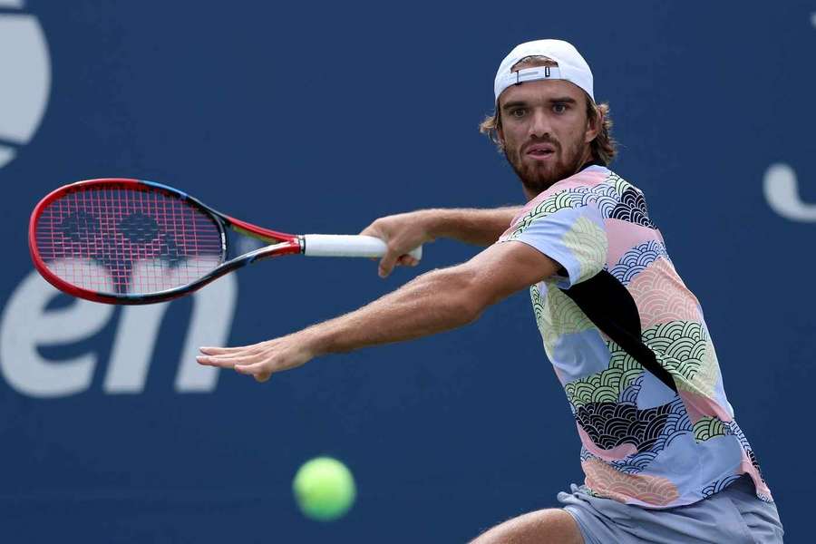 Tomáš Macháč v boji o postup do osmifinále US Open.
