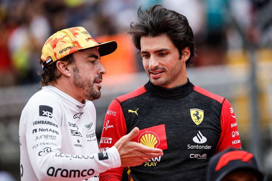 Closer rivalry has not chilled our friendship insist Alonso and Sainz