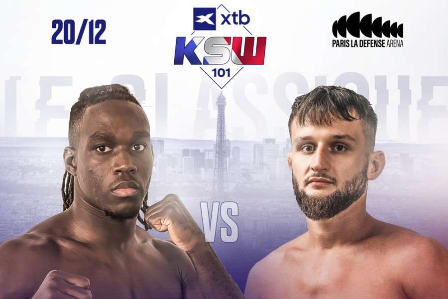 Francusko-polska konfrontacja dodana do karty walk gali KSW w Paryżu