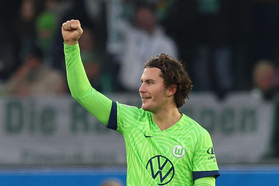 Lørdag scorede Jonas Wind sit Bundesligamål nummer syv og otte for VfL Wolfsburg i en storsejr over Freiburg.