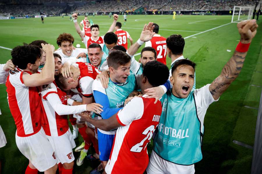 SC Braga venceu o Betis por 2-4 em Sevilha