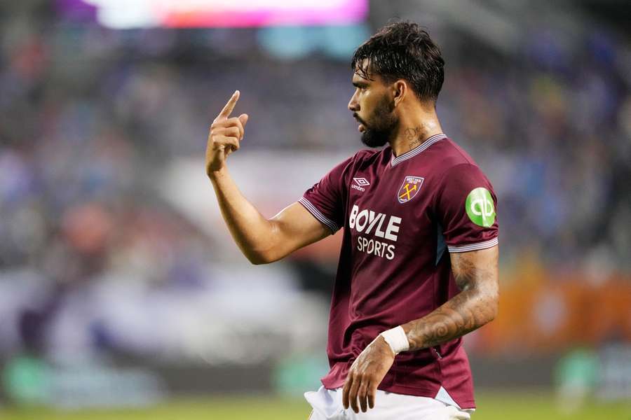 Lucas Paquetá, durante el partido amistoso ante el Everton en Chicago este miércoles 30 de julio
