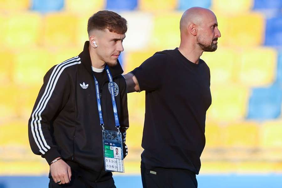 Brajan Gruda (l.) und Antonio di Salvo (r.)