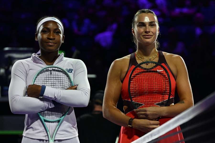 Aryna Sabalenka s-a calificat în semifinalele Turneului Campioanelor de la Riad, după ce a învins-o pe Coco Gauff Aryna Sabalenka s-a calificat în semifinalele Turneului Campioanelor de la Riad, după ce a învins-o pe Coco Gauff
