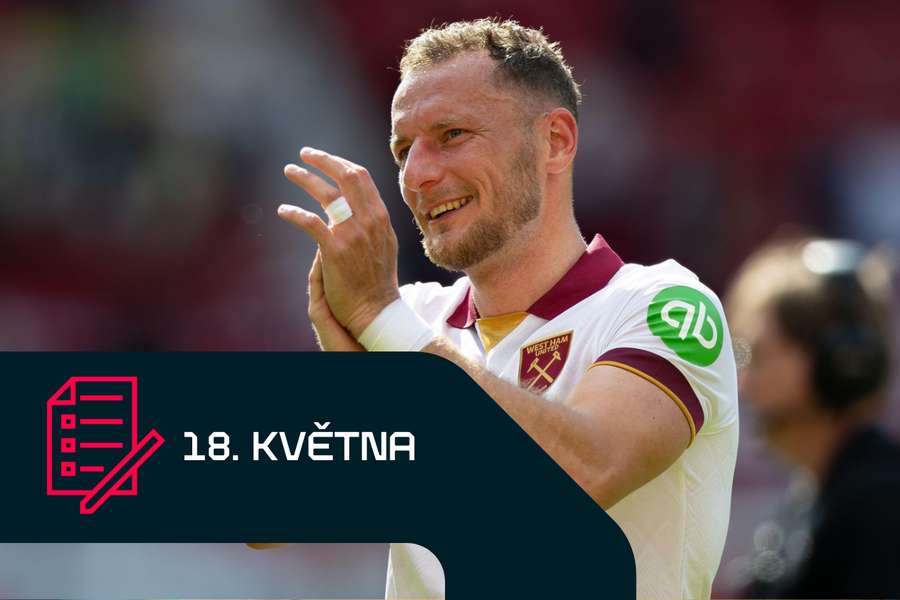 Vladimíra Coufala čeká poslední zápas před domácím publikem za West Ham.