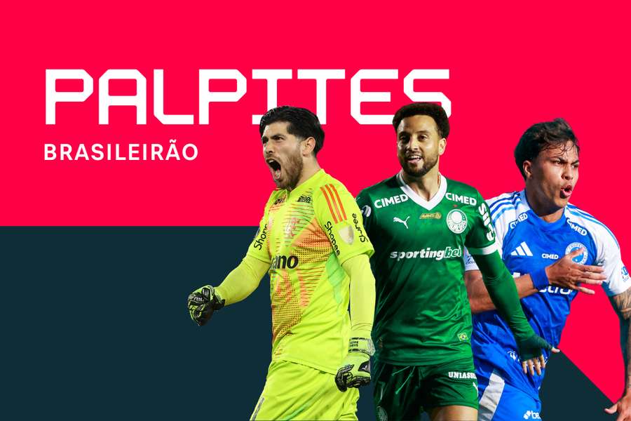 Flamengo, Palmeiras e Cruzeiro estão nas primeiras posições