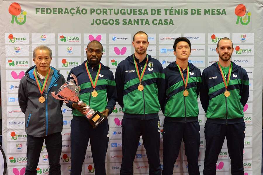 Sporting vence Taça de Portugal de ténis de mesa