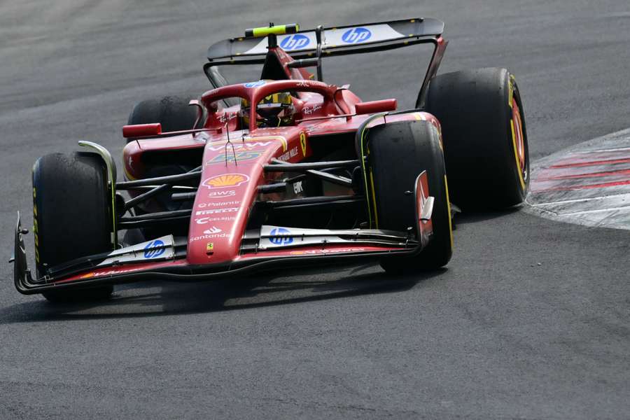 Carlos Sainz, en Monza 