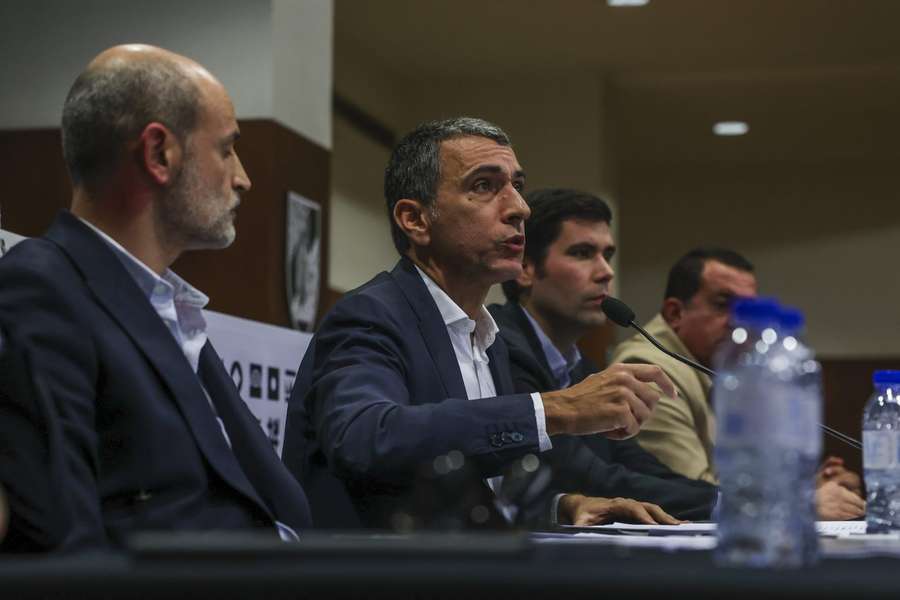 António Miguel Cardoso, presidente do Vitória SC, na Assembleia Geral