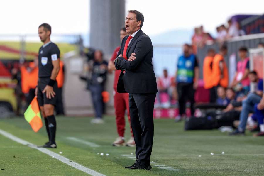 Rudi Garcia mardi soir. Rudi Garcia mardi soir.