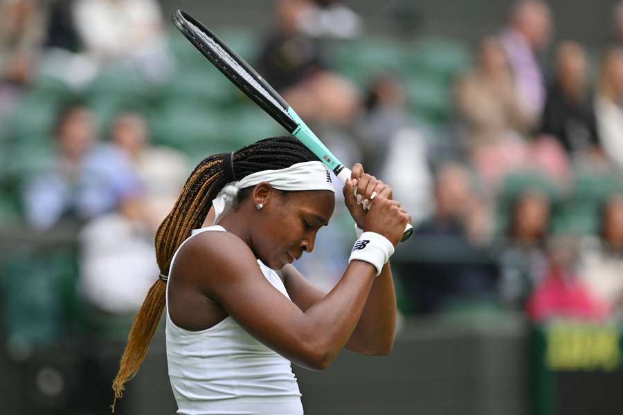 Coco Gauff musste sich ihrer Landsfrau geschlagen geben.