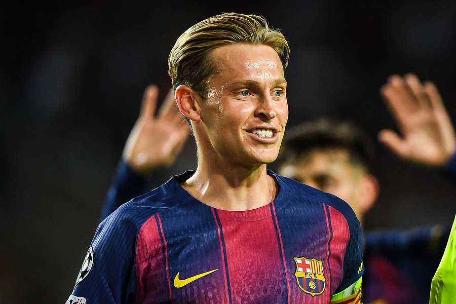 Frenkie de Jong não treinou devido a uma indisposição