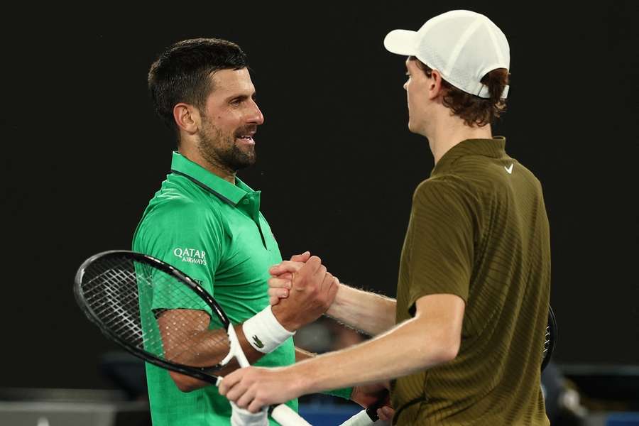 Novak Djokovič porazil Jannika Sinnera letos na Australian Open.