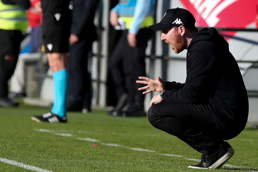 Ian Cathro, treinador do Estoril