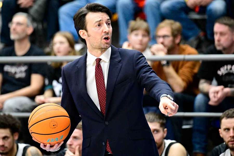 Kouč basketbalistů Nymburka Francesco Tabellini.