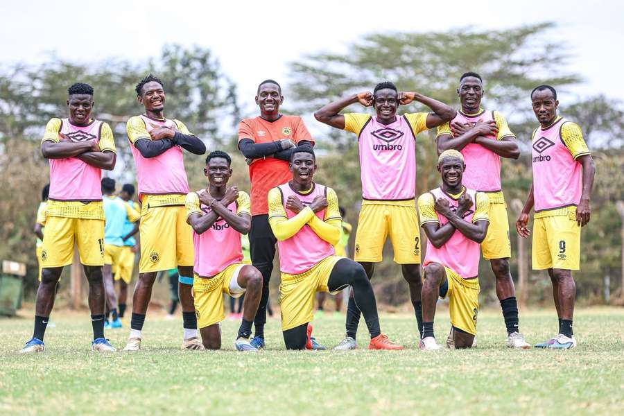Tusker players ready to face Singida Black Stars on Sunday Tusker players ready to face Singida Black Stars on Sunday