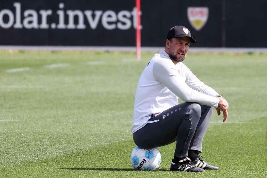 Sebastian Hoeneß bereitet den VfB Stuttgart auf das Pokalfinale am Samstag vor.