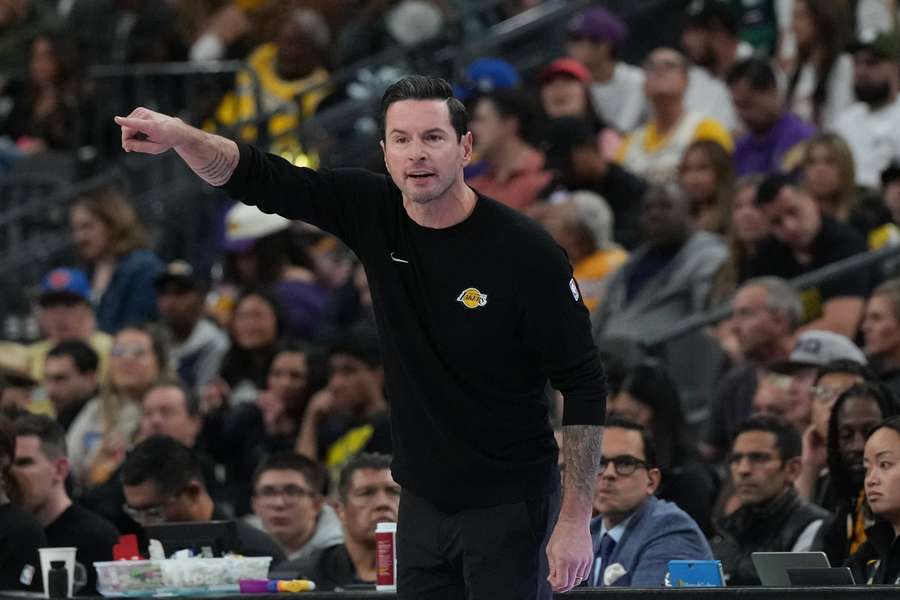 JJ Redick's LA Lakers were beaten on opening night in the NBA. JJ Redick's LA Lakers were beaten on opening night in the NBA.