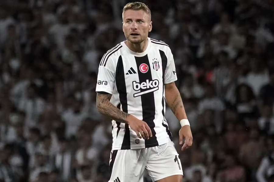Immobile fez 15 golos em 30 jogos pelo Besiktas