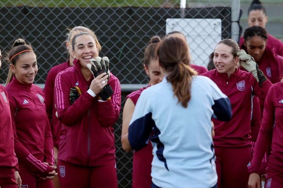 Coll has made the spot between the sticks her own