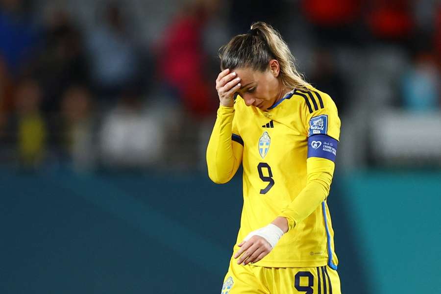Sweden's Asllani 'so tired of crying championship tears' after yet another semi-final loss