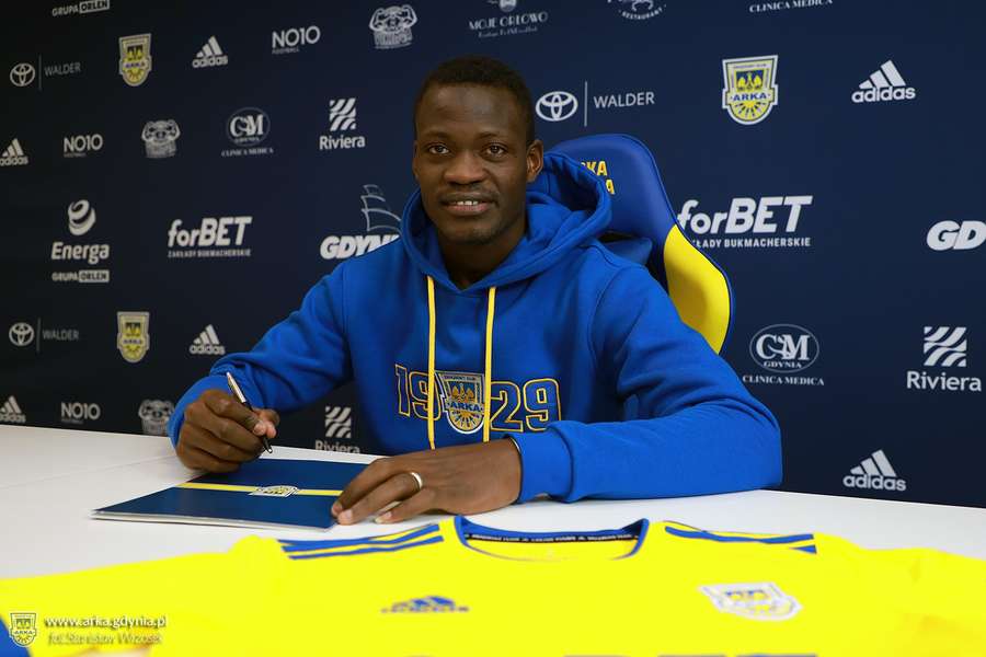 Modou Camara zawodnikiem Arki Gdynia